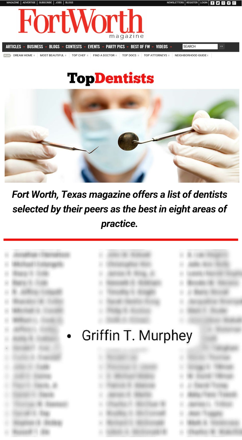 Top Dentists of Fort Worth